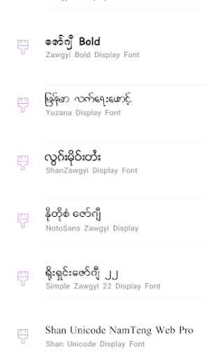 TTA SAM Myanmar Font 7 4