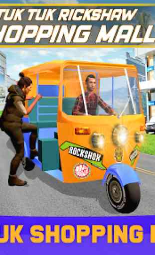 Tuk Tuk Rickshaw Shopping Mall Driver 2020- 4