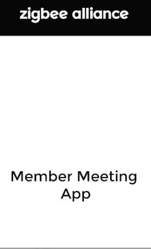 Zigbee Alliance Member Meeting 1