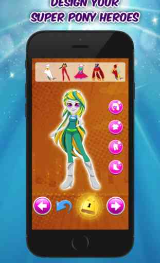 My Pony Heroes - Ever After Little Girl Bratz Big DressUp Jeux 4