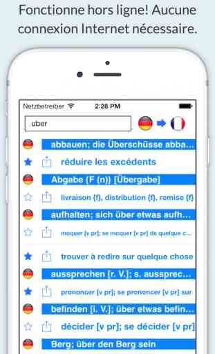 Dictionnaire Allemand-Français hors ligne GRATUIT (Deutsch Französisch Wörterbuch offline) 1