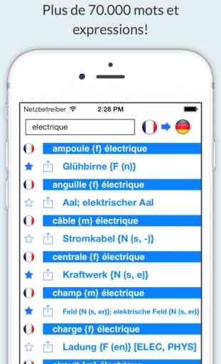 Dictionnaire Allemand-Français hors ligne GRATUIT (Deutsch Französisch Wörterbuch offline) 2