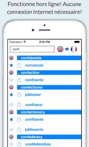 Dictionnaire Anglais Français hors ligne GRATUIT (Offline English French dictionary) 1