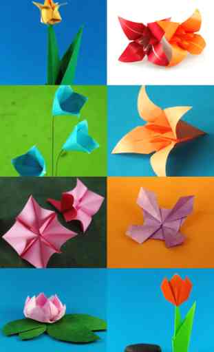 Fleurs Origami 2