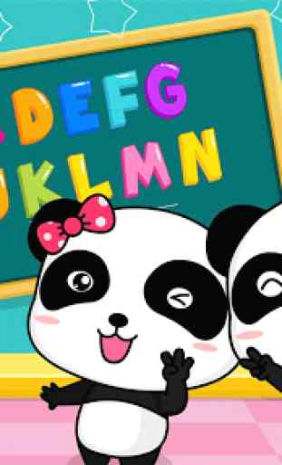 Baby Panda Learns ABC 1