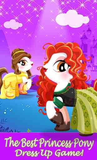 pony princess pet dress up 1