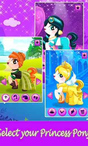 pony princess pet dress up 2