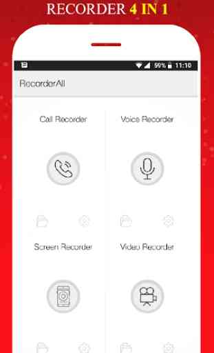 All in 1 Recorder -Call/Voice/Screen/Video 4