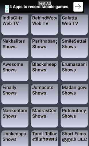 All Tamil Shows 2
