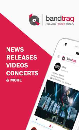 Bandtraq - Releases, videos, concerts & news 1