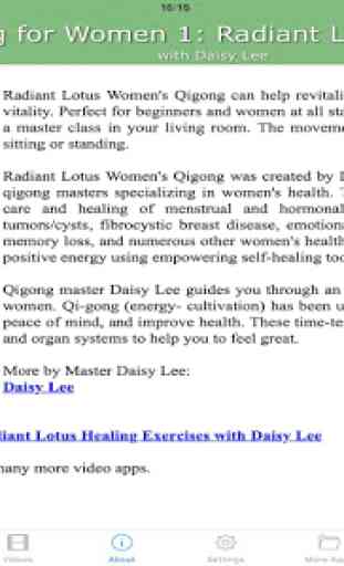 Beginner Qigong for Women 1 (YMAA) Daisy Lee 4