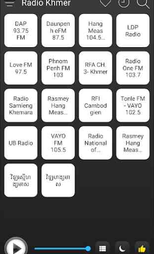 Cambodia Radio Stations Online - Khmer FM AM Music 1