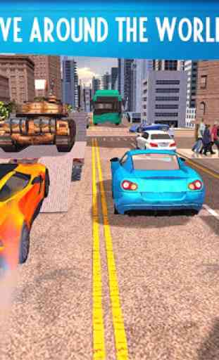 Car Driving Simulator : Crash Racing Rivals 2019 4