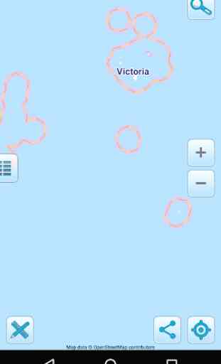 Carte de Seychelles hors-ligne 1