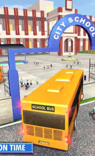 City School Bus Simulator 2019: conduite libre 2