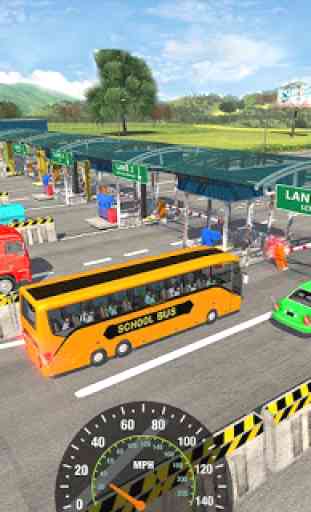 City School Bus Simulator 2019: conduite libre 3