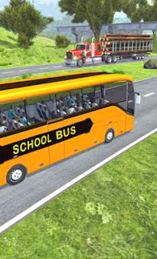 City School Bus Simulator 2019: conduite libre 4