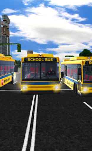 Dr. School Bus Driving-Students Transport Service 4