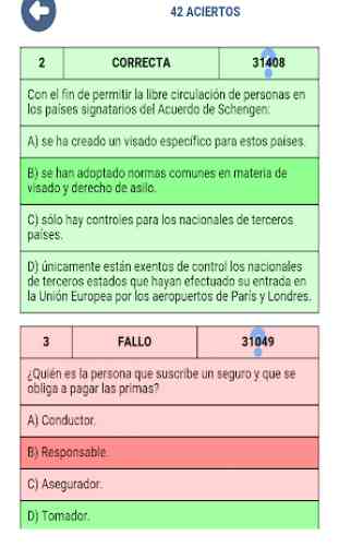 Examen CAP Viajeros España DGT 4