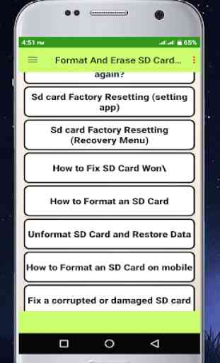 Format And Erase SD Card method guide 4