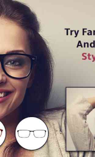 Frames Eyeglasses & Sunglasses: Face Snap Editor 1
