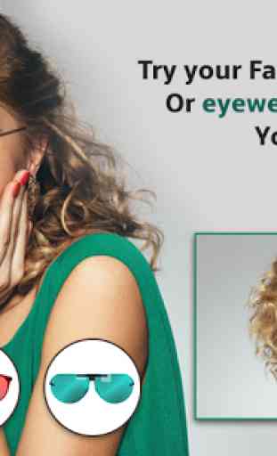 Frames Eyeglasses & Sunglasses: Face Snap Editor 3