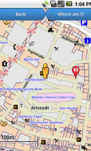 Freiburg Amenities Map 1