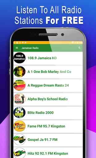 Jamaïcain Radio - Toutes les radios FM de Jamaïque 1