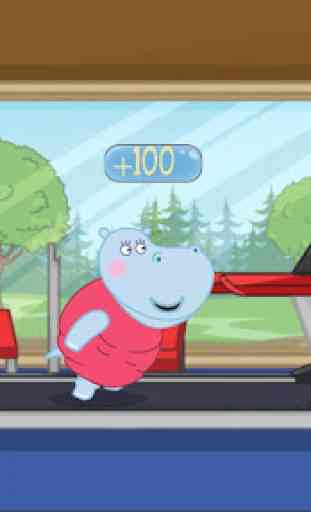 Jeux de fitness: Hippo Trainer 2