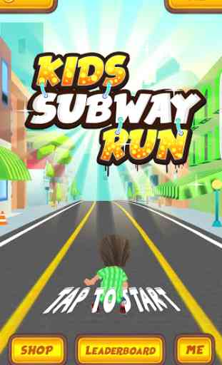 Kids Subway Run : 3D Runner 1