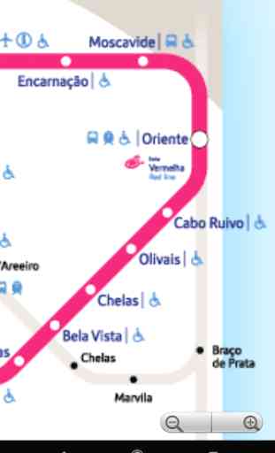 Lisbon Metro Map Free Offline 2019 2