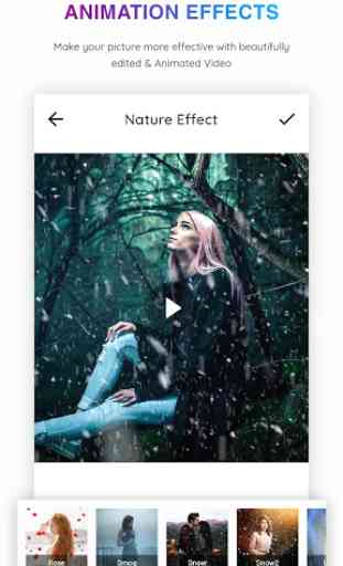 Nature Effect Video Maker with Music 1