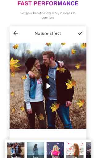 Nature Effect Video Maker with Music 3
