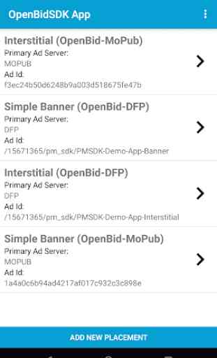 OpenBid SDK App 1