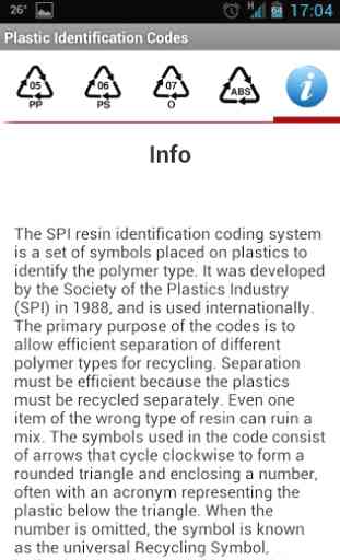 Plastic Identification Codes 4