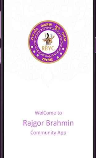 Rajgor Brahmin Youth Club - R.B.Y.C 1