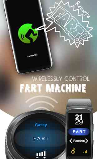 Remote Fart : Gear S3, Galaxy Watch App 1