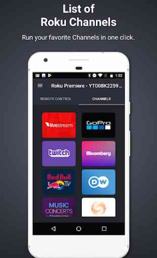 Rokie: télécommande tactile pour Roku avec clavier 2