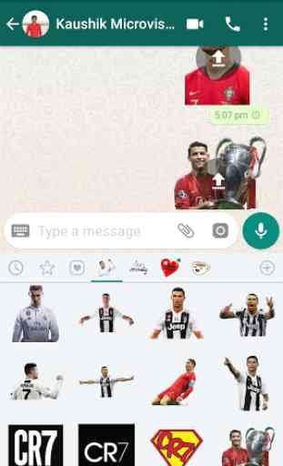 Ronaldo Stickers For WhatsApp 4