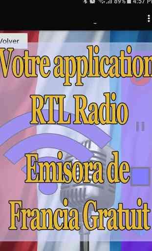 RTL Radio France Station gratuit en ligne 2