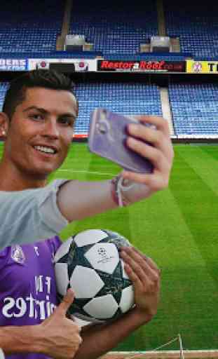 Selfie avec Cristiano Ronaldo 2
