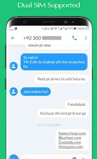 SMS Dual - Android Messaging App 3