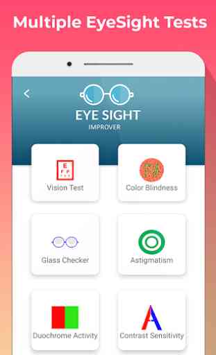 Soins oculaires: filtre oculaire, test 2