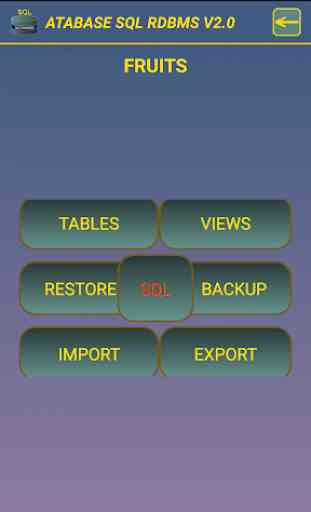 SQL relational database system 2