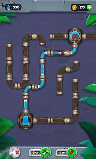 Water flow - Connect the pipes 2
