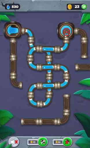 Water flow - Connect the pipes 3