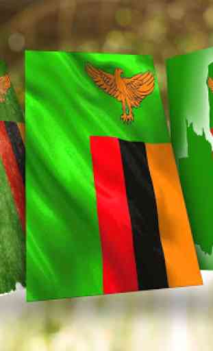 Zambia Flag Wallpaper 3