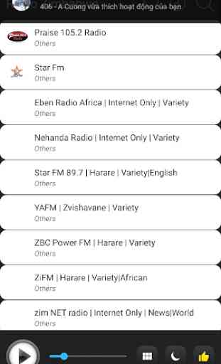 Zimbabwe Radio Stations Online - Zimbabwe FM AM 3