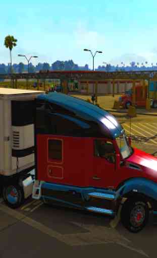 3D Euro Truck Traffic Simulator Réel 2