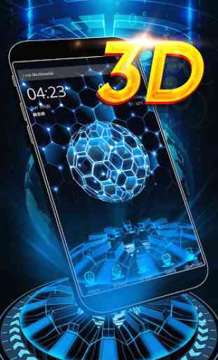 3D Hologramme Technologie Thème 1